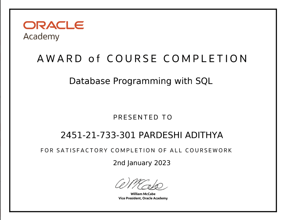 certificate logo