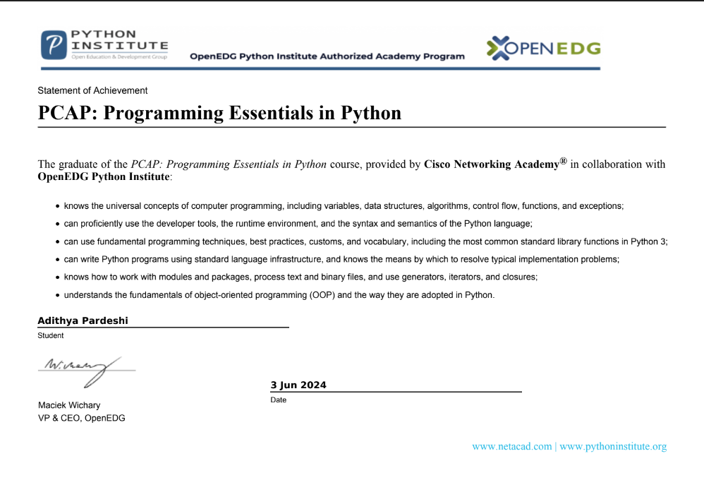 certificate logo